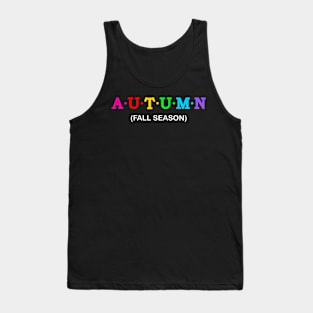 Autumn  - Fall Season. Tank Top